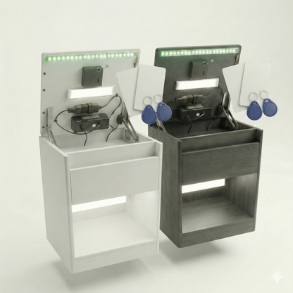2x OMNI™ Nachttisch mit Geheimfach [E-Mail Exklusiv]
