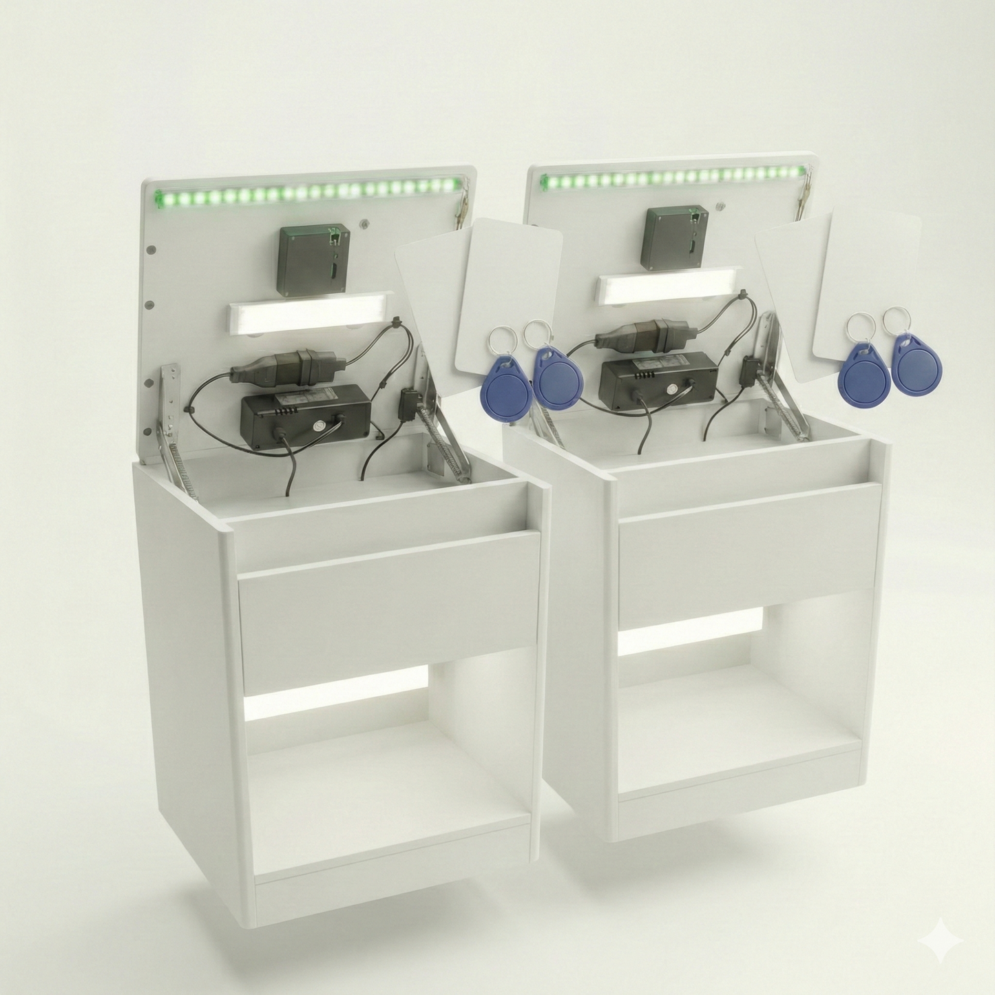 2x OMNI™ Nachttisch mit Geheimfach [E-Mail Exklusiv]